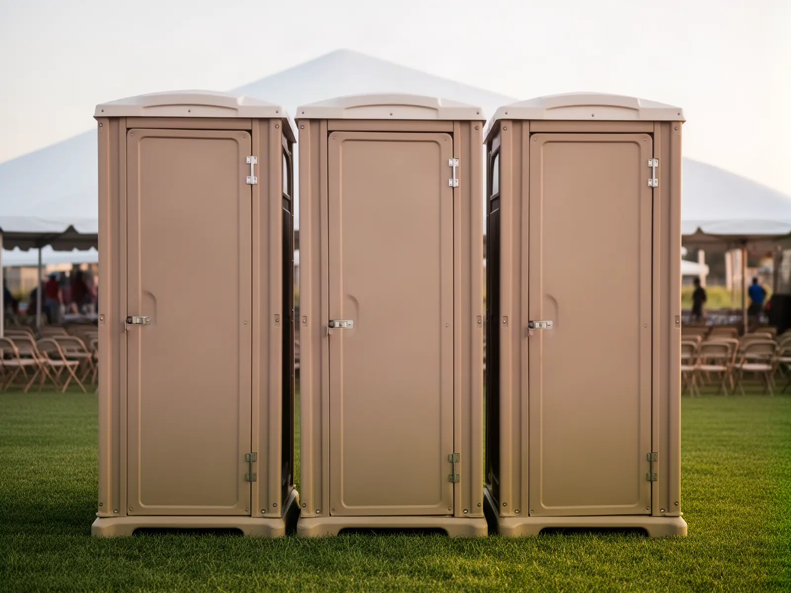 Clean porta potty unit from Gray Fox Porta Potty Rental in Seattle, WA